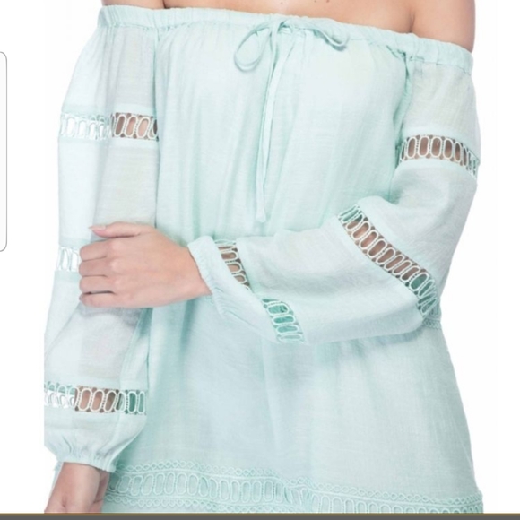 🌷Guess off the shoulder Karena dress - Picture 5 of 6